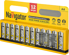 Элемент питания Navigator 94 782 NBT-NE-LR6-BP12 (цена за блистер)