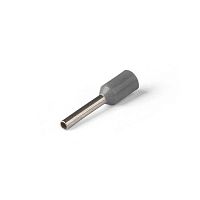 Наконечник штыревой втулочный изолированный НШВИ 0,75-8, LD405-0758 (DIY упаковка 25 шт)