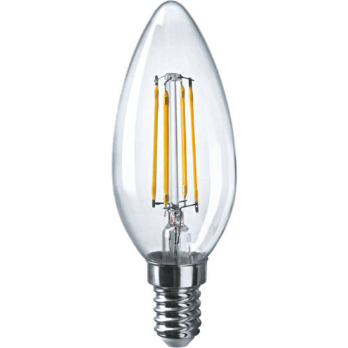 Лампа светодиодная Navigator 61 339 NLL-F-C35-4-230-4K-E14 4W 4000K Filament свеча фото 2