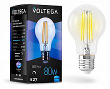 Лампа светодиодная диммируемая Voltega 5490 General Purpose Bulb VG10-А1E27cold8W-FD E27 8Вт 4000K