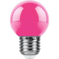 Лампа светодиодная Feron 38123 LB-37 E27 1W розовый