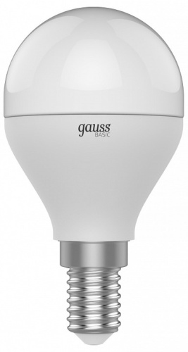 Лампа светодиодная Gauss 1053147 Basic E14 7W 3 режима 3000K/4000K/6500K