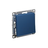 Выключатель AtlasDesign (сх. 1) 10AX с самовозвратом механизм аквамарин SE ATN001115