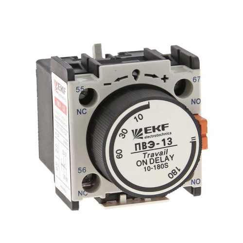Приставка ПВЭ 21 0.1-3сек NO+NC EKF ctr-st-21