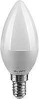 Лампа светодиодная ОНЛАЙТ 61 127 OLL-C37-6-230-6.5K-E14-FR 6W 6500K свеча