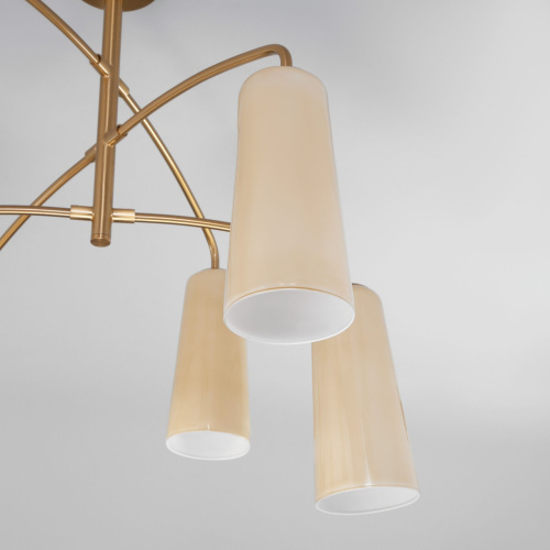 Люстра потолочная Eurosvet Omber 1 70137/6 латунь a057693 фото 2