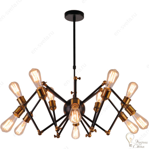 Люстра на телескопической штанге DIVINARE 3037 03 SP-12 FORMICA