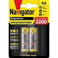 Аккумулятор Navigator 94 785 NHR-2200-HR6-RTU-BP2 (цена за блистер)