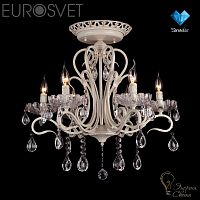 Люстра EUROSVET 12205/6 белый Strotskis
