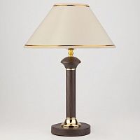 Настольная лампа декоративная Eurosvet Lorenzo 60019/1 венге 84887