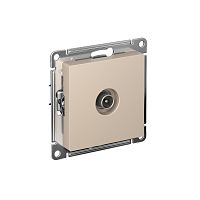 Розетка телевизионная оконечная TV AtlasDesign 1дБ механизм песочн. SE ATN001291