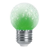 Лампа-строб Feron 38209 LB-377  E27 1W зеленый прозрачный