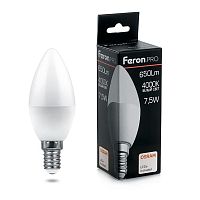 Лампа светодиодная Feron.PRO 38054 LB-1307 E14 7.5Вт 4000K