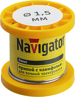 Припой Navigator 93 077 NEM-Pos02-61K-1.5-K50 (ПОС-61, катушка, 1.5 мм, 50 гр)