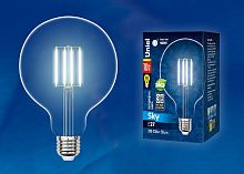 Лампа светодиодная Uniel  E27 10Вт 4000K LED-G125-10W/NW/E27/CL PLS02WH картон
