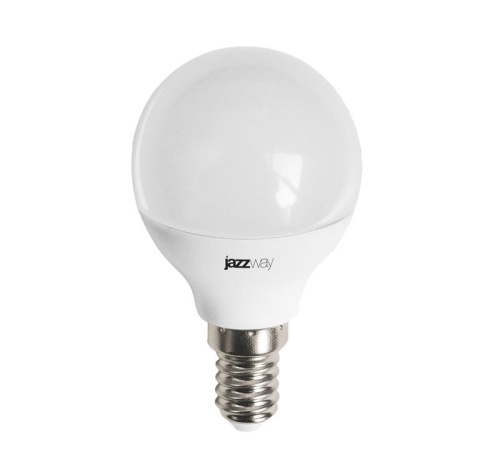 Лампа светодиодная PLED-LX 8Вт G45 шар 5000К холод. бел. E14 JazzWay 5028623 фото 2