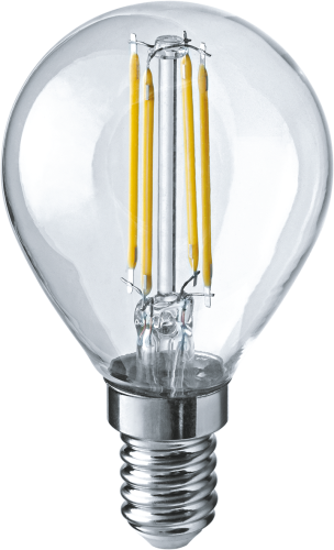 Лампа светодиодная Navigator 71 309 NLL-F-G45-4-230-2.7K-E14 4W 2700K Filament шарик