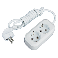 Удлинитель 2х5м с заземл. 16А IP20 "Эксперт" 3.5кВт ПВС 3х1 EKF UBA16-310-2-05