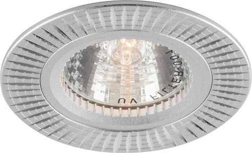 Встраиваемый светильник Feron 17933 GS-M369 серебро