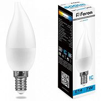 Лампа светодиодная Feron 38136 LB-570 E14 9Вт 6400K