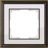 Рамка на 1 пост WERKEL WL17-Frame-01 (бронза/белый) a037682
