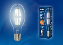 Лампа светодиодная Uniel  E40 30Вт 6500K LED-ED90-30W/DW/E40/CL GLP05TR