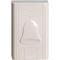 Звонок проводной Гонг электромеханич. гонг два удара 220В 80-90дБА свет. беж. МОНОМАХ ГН-01С