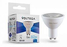 Лампа светодиодная диммируемая Voltega 7109 Simple VG2-S1GU10cold6W-D GU10 6Вт 4000К
