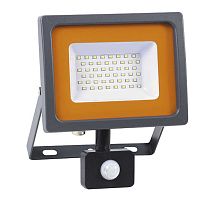 Прожектор светодиодный PFL-SC SMD sensor 30Вт 6500К IP54 матов. стекло JazzWay 5001411
