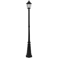 Наземный уличный светильник Классика Feron 11205 6211 черный H218см IP44