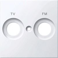 Плата Merten центральная с маркир. FM И TV акт. бел. SchE MTN299925