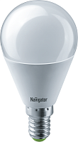 Лампа светодиодная Navigator 61 334 NLL-G45-8.5-230-4K-E14 8.5W 4000K шарик